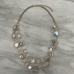 Chico's gold necklace